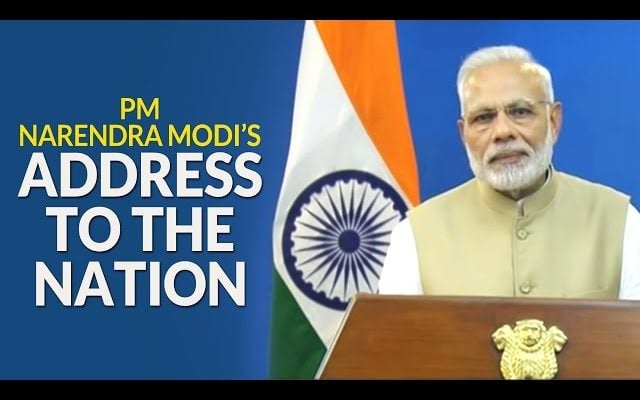 pm narendra modi live speech