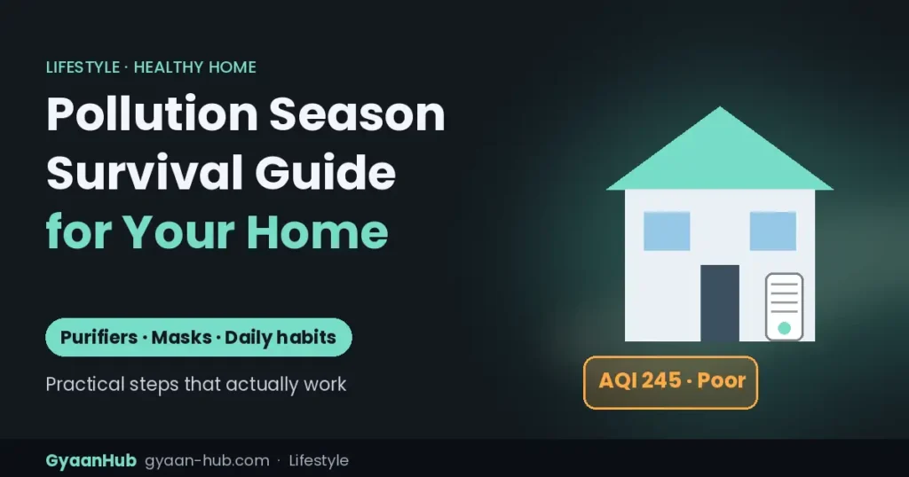 Pollution Season Is Here: A Practical Guide to Cleaner Air at Home (Purifiers, Masks and Daily Habits)