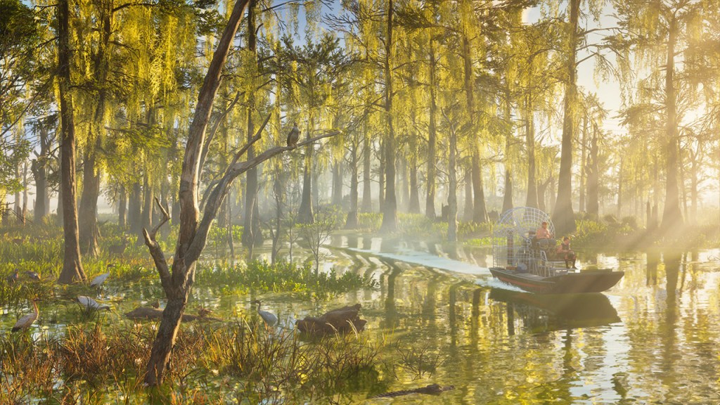 GTA 6 Edge screenshot of the Leonida swamps