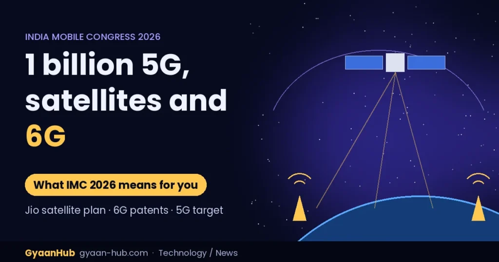 India Mobile Congress 2026: 1 Billion 5G Users, Jio’s Satellite Plan and 6G Explained